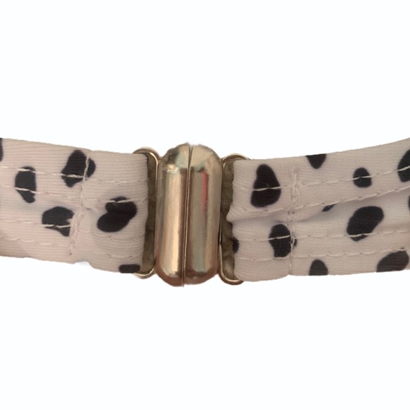 SHEIN Black and White Bathing Suit Top - Picture 4 of 5